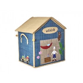 RICE Toy Basket HOUSES ADVENTURE S