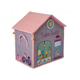 RICE Toy Basket HOUSES S