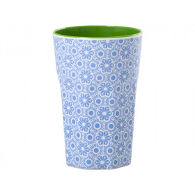RICE latte mug MARRAKESH blue