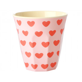 RICE melamine cup SWEET HEARTS