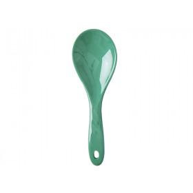 RICE Melamin Salad Spoon LA JOIE DE VIVRE green