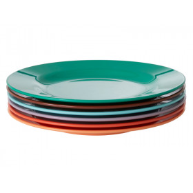 RICE 6 Melamine Side Plates FOLLOW THE CALL OF THE DISCO BALL