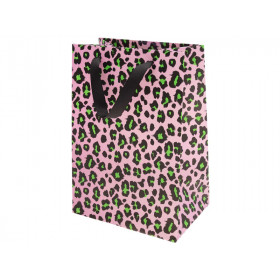 Rico Design Gift Bag ACID LEO pink/green