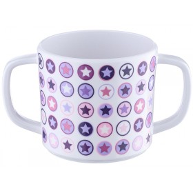 Smallstuff cup handles lavender star