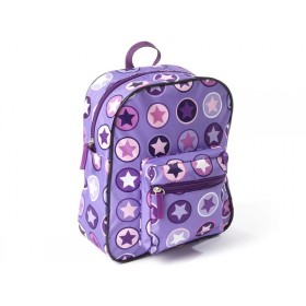 Smallstuff backpack purple rose circle star