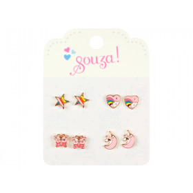 Souza 4 Pairs Earring Set MIRACLES