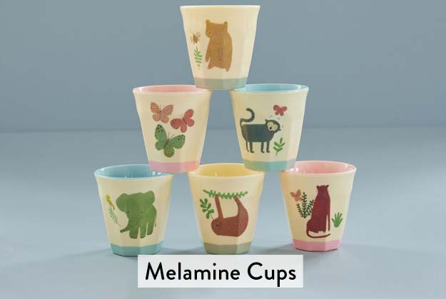 Melamine cups